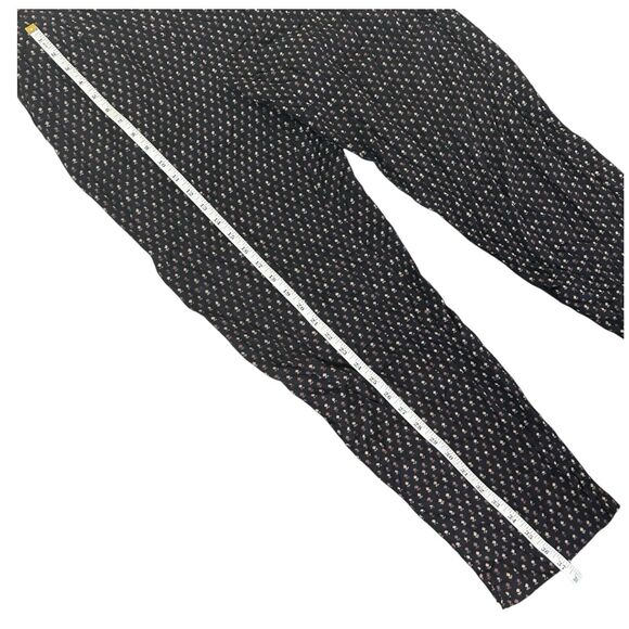 FatFace Women Jumpsuit Sz 10 Black Brown Pockets Floral Cropped Spaghetti Strap - Picture 12 of 16